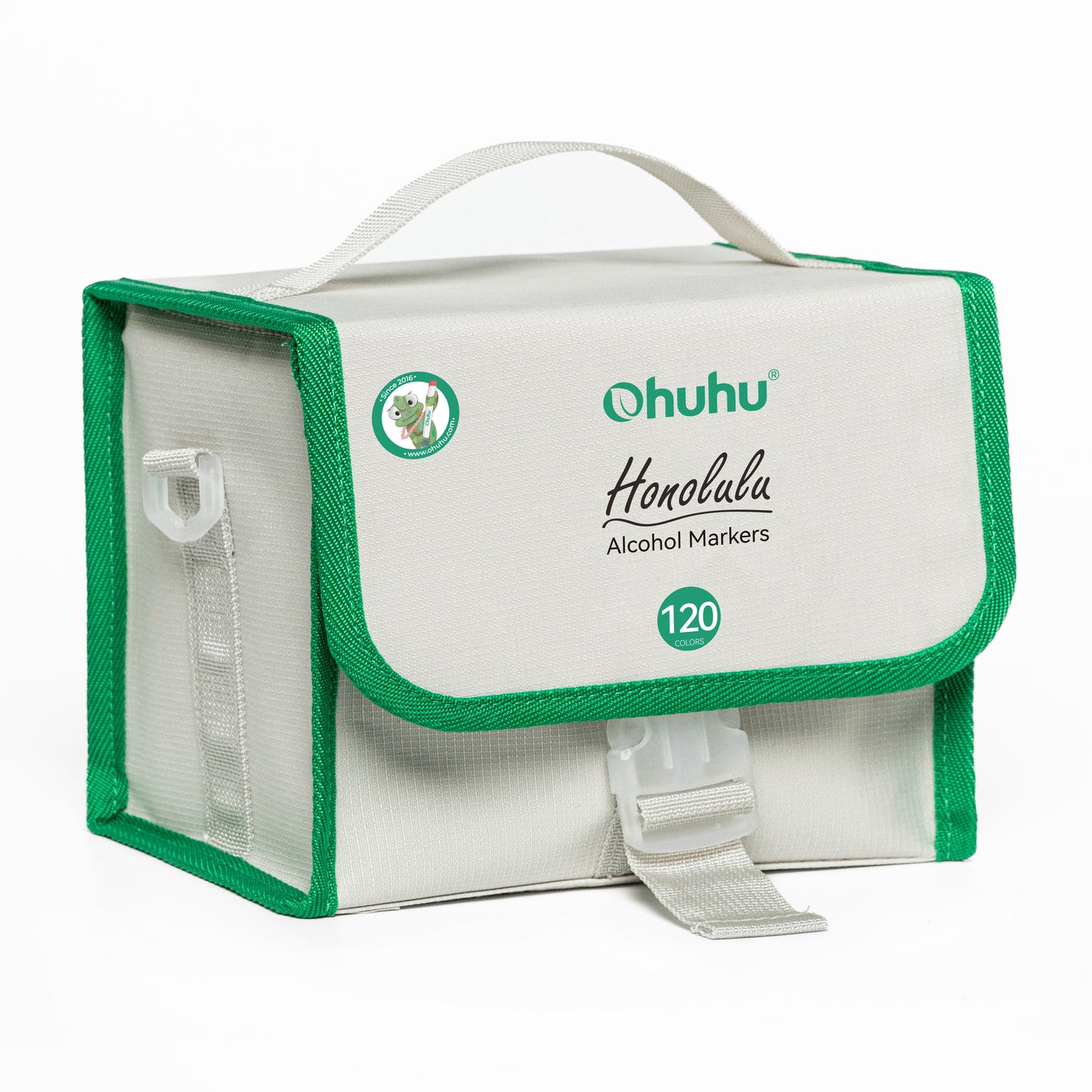 Ohuhu Honolulu Markers 120 farver (Brush & Chisel Tip)