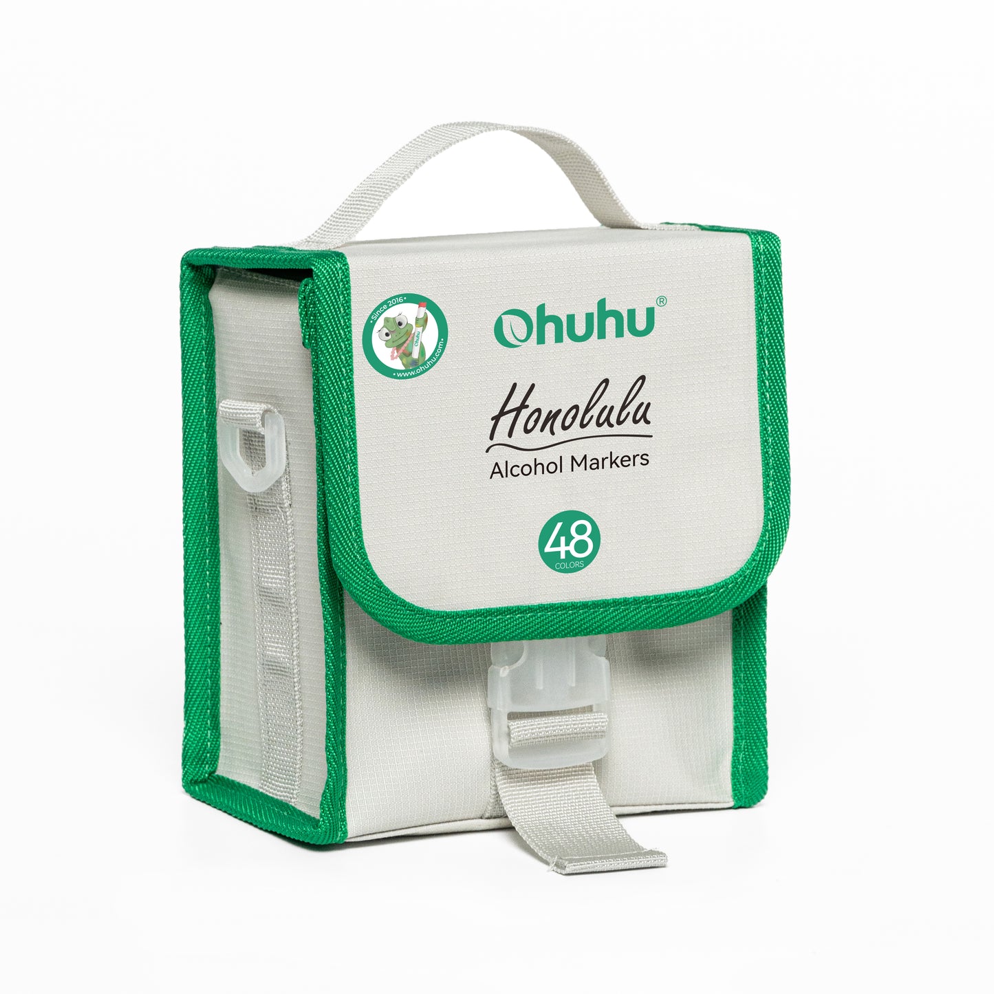 Ohuhu Honolulu Markers 48 farver (Brush & Chisel Tip)