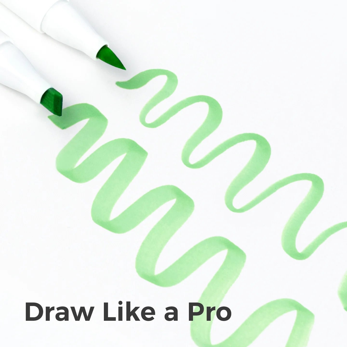 Ohuhu Honolulu Markers 120 farver (Brush & Chisel Tip)