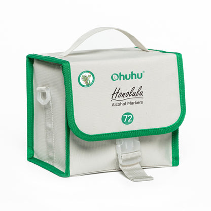 Ohuhu Honolulu Markers 72 farver (Brush & Chisel Tip)